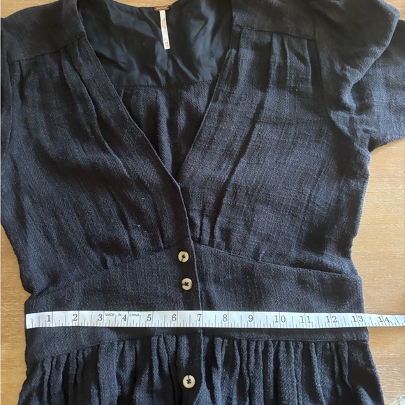 Free People “Love of my life” cotton midi dress, XS black, - Picture 11 of 11